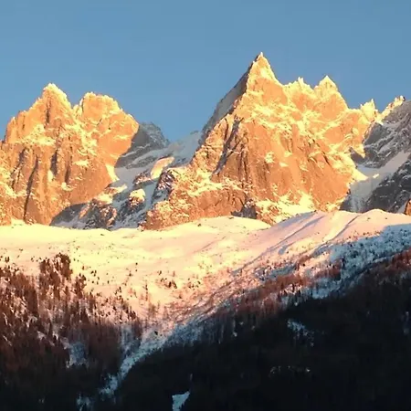 公寓 Superbe T3- Vue Mont-blanc- Au Pied Du Brevent- 霞慕尼