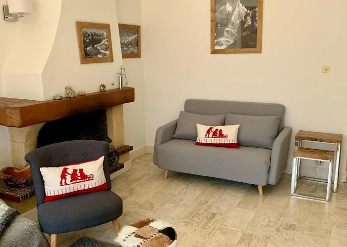 Superbe T3- Vue Mont-blanc- Au Pied Du Brevent- Apartment Chamonix