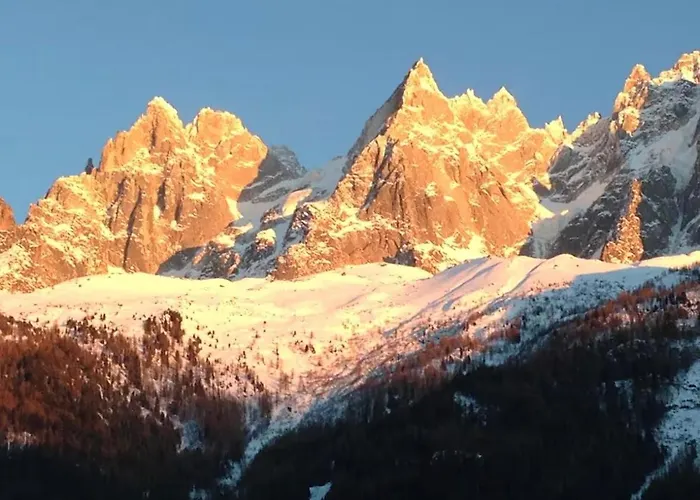 公寓 Superbe T3- Vue Mont-blanc- Au Pied Du Brevent- 霞慕尼